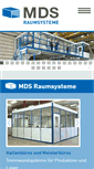 Mobile Screenshot of mds-raumsysteme.com